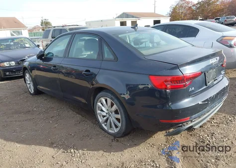 2017 Audi A4 2.0T Premium from USA, damaged, VIN WAUANAF4XHN006910
